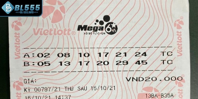 Cách dò vé Mega 6/45 so sánh dãy số trên vé